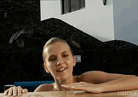 Poolside Melons Bouncing'