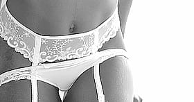 Smokin' Hot Lingerie Tease'