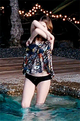 Anna Kendrick Teasing in See-Through Lingerie'