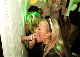 Snow Bunnies at the Gloryhole Derby'
