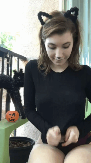 Spooky Season Titty Reveal - A Halloween Treat! picture 1 of 1