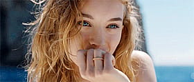 Golden Goddess with a Naughty Grin'