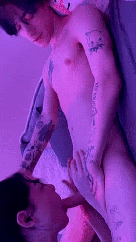 Young Thing Goes Wild with a Self-Filmed Climax'