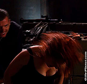 ScarJo's Bombshell Rack Jiggle In Epic GIF'
