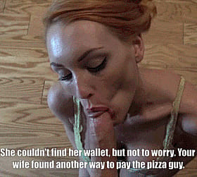 Tipping the Delivery Dude with Mouth Service'