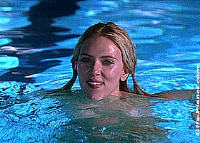 ScarJo's Tease - That Low-Cut Top Ain't Hiding Those Bombshells'
