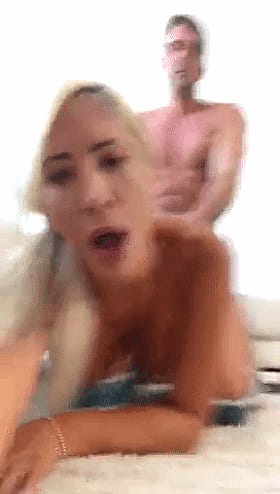 Blonde Bombshell Goes Wild Solo'