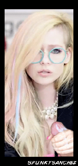 Blonde nerd with glasses strokes a massive meat-lollipop picture 1 of 1