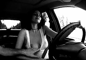 Car Play With Busty Amateur Brunette'