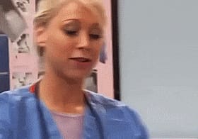 Katie Morgan Gives a Healing Head Nurse Session'