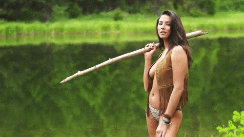 Jessica Gomes Bringin' the Heat in That Aussie Swimsuit picture 1 of 1