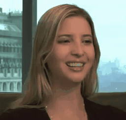 Ivanka Trump takes it all in, filling the centerfold creamy cravings. picture 1 of 1