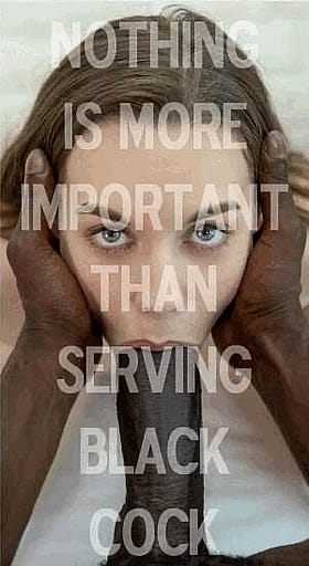 Serve black cock'