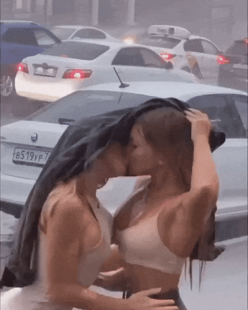 Hot Blonde Amateurs Gettin' Into Some Serious Girl-on-Girl Action! picture 1 of 1