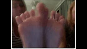 Sole Mates: Cam Girl Shows Off Her Pretty Feet'
