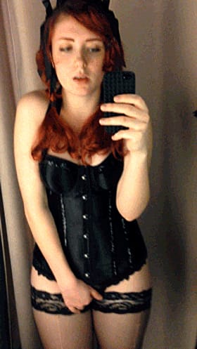 Get Your Corset On: Masturbation and Stockings'