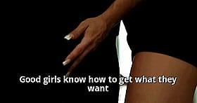 Girls Know How to Get What They Want: Masturbation, Non-Nude Edition'