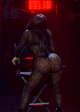 Celebrity Non-Nude Twerk: A Sizzling Ass Show'