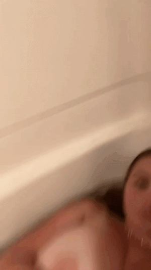 Amateur BBW with Big Tits Takes a Selfie in the Shower picture 1 of 1