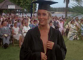 Naughty Grad Shows Off Her Juicy Rack'