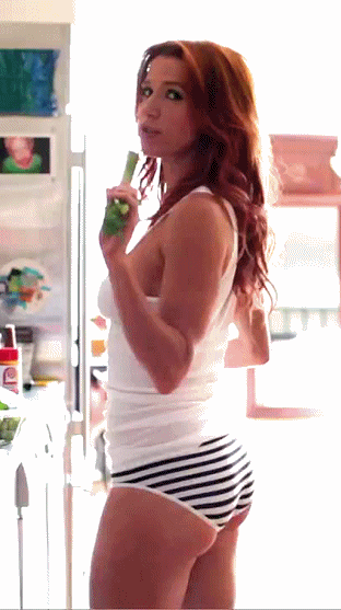 Fiery Redhead Tease in Panties picture 1 of 1