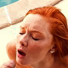 Fiery Redhead Alex Tanner Unleashes a Hot Load'