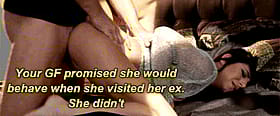 Naughty Brunette Gets Wild'