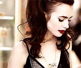 Lily Collins - British Beauty with a Mouth Made for Sinful Kisses'