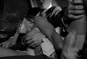 Double Trouble in the Backseat: Two Dudes and a Babe Get Freaky'