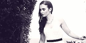 Lily Collins - British Beauty Teasing Her Gorgeous Curves'