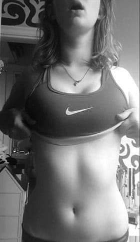 Bounce those juicy melons like a playful teen'