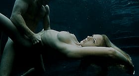 Dripping Wet Aquarius Babe Gets Frisky'