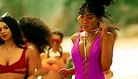Sultry Model Shakes It in Steamy Rap Video'