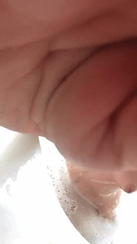 Steamy pre-bath tease - wanna join me?'