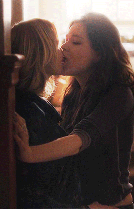 Blonde and Brunette Sapphic Seduction picture 1 of 1
