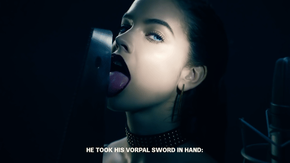 Barbara Palvin's Hot Mouth Tease picture 1 of 1