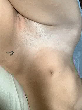 Blonde Babe Teasing Her Tight Pussy'