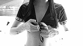 Smoking hot amateur babe peeling off for you'