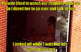 She jerked off while I watched her get jerked off on his cock'