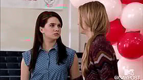 Sizzling Celebrity Lesbian Kiss'