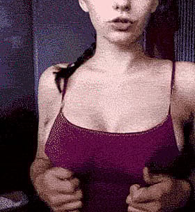 Sensual slow tease with those juicy curves'