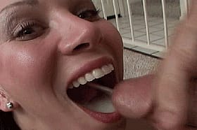 Blonde Babe Gets a Handjob from a Big Dick'