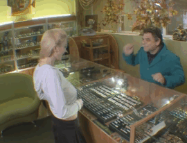 Yulia Senkevich Teasing the Jeweler with Her Luscious Curves picture 1 of 1