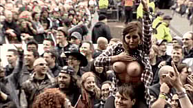 Concert Tits Flash - Why Front Row is the Best Seat'
