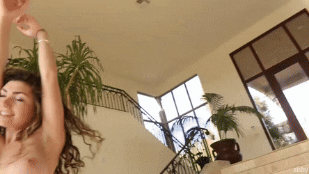 Busty Brunette Babe Gillian Barnes Gets Naughty picture 1 of 1