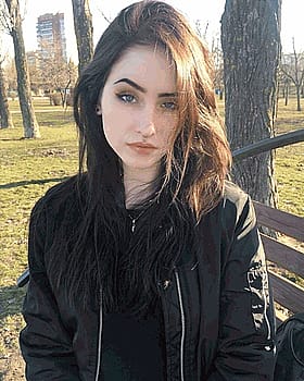 That shy brunette gets wild after a few drinks'