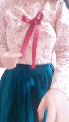 Sultry Hanbok Tease: Traditional Twist on Temptation'