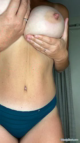 Milky White Boobs: A MILF's Delight Milky White Boobs: A MILF's Delight