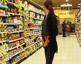 Thick Supermarket Booty Getting All the Aisles Hard'