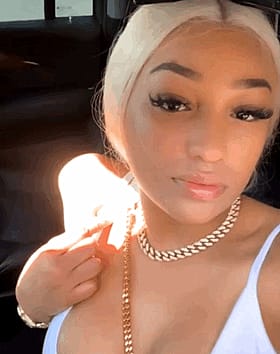 Stacked Blonde Baddie with Huge Knockers'
